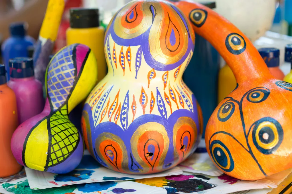 painted gourds